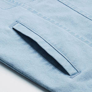 Service OEM Vestes d'hiver en jean Slim Fit pour l'extérieur Vestes jeans d'hiver de haute qualité à prix abordable - Product Image 5