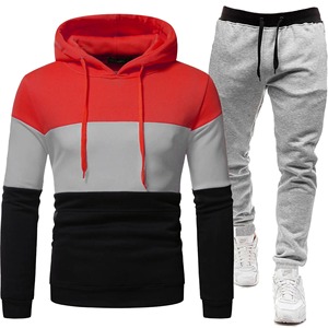 Conjunto de Sudadera con capucha informal deportiva para hombre 2025, pantalones transpirables de invierno para correr, ropa deportiva de moda para exteriores con capucha - Product Image 4