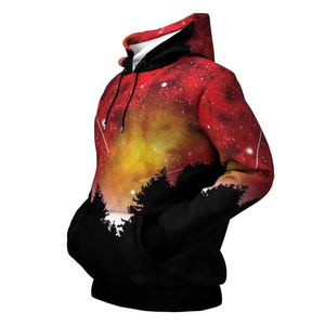 Pull-Over facile à porter confortable coupe décontractée sweats à capuche de sublimation pour hommes à vendre à prix raisonnable - Product Image 6