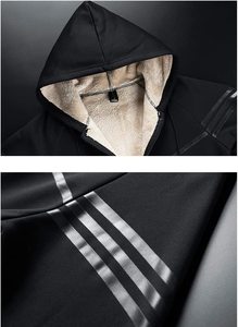 2023 <b>Tracksuit</b> High Quality 100% Cotton Jogging Wear Custom Fabric Sports Slim Fit Running Set 2 Pcs Suit Comfortable Hooded - Product Image 4