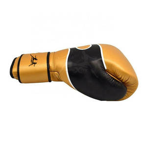 Gants de boxe en cuir originaux avec mousse multicouche pour une protection améliorée Gants de boxe avec doublure intérieure lisse - Product Image 4