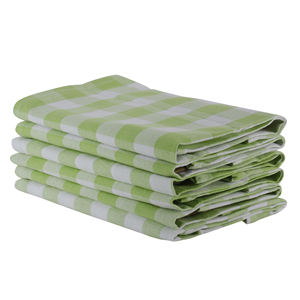 Toalla de mano multiusos tejida de algodón 100% de secado rápido para cocina, té, baño, coche, Golf, hilo impreso teñido liso, juego de 18 - Product Image 2