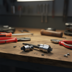 ประแจหกเหลี่ยมแบบสี่เหลี่ยมจัตุรัสขนาด 1/2 นิ้ว ชุบโครเมียม พร้อมหัวขัดเงา - Product Image 3