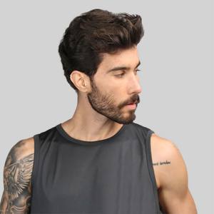 Débardeur de sport décontracté pour homme avec logo personnalisé - Respirant, séchage rapide, 100% coton, vêtements de sport - Product Image 3