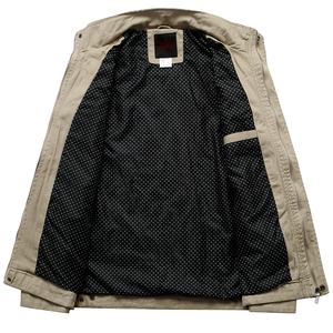 Blouson aviateur en toile légère pour hommes et femmes vêtements de sport d'hiver imperméables respirants avec options personnalisables - Product Image 3