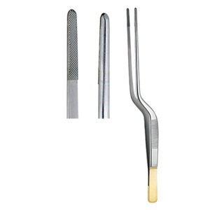 Forceps chirurgicaux à baïonnette HERMANN MEDITECH Jansen, instrument chirurgical en acier inoxydable, pinces de précision manuelles réutilisables - Product Image 1