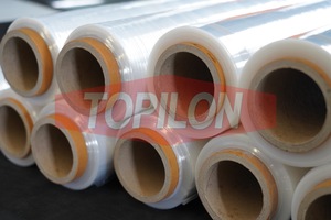LLDPE ฟิล์มพลาสติกนิ่มคุณภาพสูง15ไมค์50ซม. 300ม. 2.3กก. ฟิล์มยืดห่อสินค้า - Product Image 2