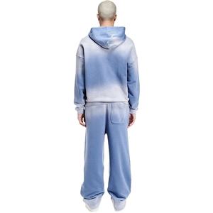 Conjunto de chándales con lavado ácido para mujer con logotipo personalizado, chándales deportivos personalizados de alta calidad para correr para hombre, chándal 2026 - Product Image 4