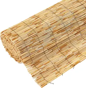 Good price to buy temporary whole bamboo fence roll screening panel for resort hotel garden outdoor fencing roll