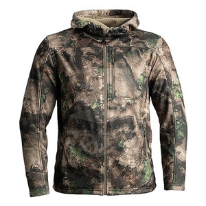 Nouveauté Veste de chasse de camouflage Softshell isolée personnalisée respirante et imperméable pour la chasse décontractée en vente! - Product Image 1