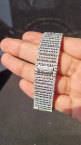 นาฬิกาข้อมือเพชรมอยส์ซาไนต์ระบบอัตโนมัติทำจากหินควอทซ์ให้เป็นของขวัญสำหรับผู้ชายและผู้หญิง - Product Image 2