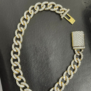 Bracelet de tennis en diamant naturel en or massif 10 carats cadeau chrétien bijoux fins de luxe - Product Image 3