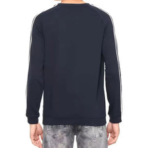 Sweat-shirt à capuche en coton épais à manches longues et col rond avec motif imprimé, personnalisable, motif vierge, personnalisé grande taille pour hommes - Product Image 5