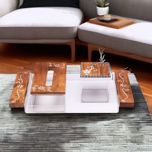 ชุดถาดไม้ฝังมุกดีไซน์ใหม่ล่าสุดสำหรับเป็นของขวัญเดือนรอมฎอนและของตกแต่งบนโต๊ะอาหารงานฝีมือขายส่งจากเวียดนาม - Product Image 6