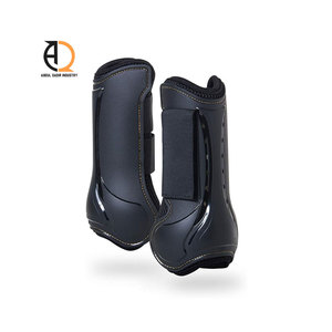 Bottes de brossage pour chevaux |   Bottes de protection des jambes durables avec soutien des tendons - Product Image 3