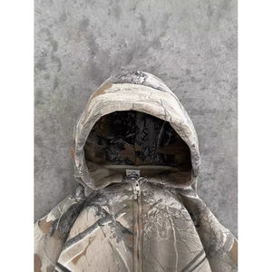 Fabricant de vêtements Chasse Camouflage Sweat à capuche Streetwear personnalisé Sweat à capuche Corps entier Real Tree Print Camouflage de haute qualité - Product Image 5