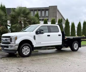 Bon prix, Ford F-350 SD XLT 4x4 Crew Cab Diesel d'occasion 2019 avec benne plate de 8 pieds, conduite à gauche/droite, livraison mondiale - Product Image 3