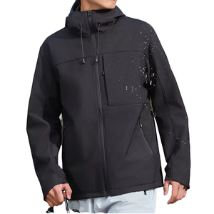 Nouvel arrivage direct de l'usine Veste softshell d'hiver à la mode pour hommes Veste softshell coupe-vent légère pour hommes OEM - Product Image 1