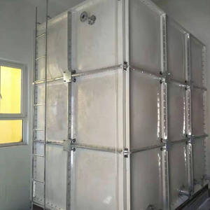 Réservoir d'eau segmenté en PRV/GRP SMC, réservoir de stockage rectangulaire en fibre de verre de qualité alimentaire - Product Image 5