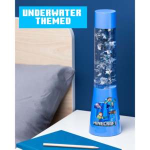 Lámpara de Escritorio LED Moderna con Iconos Flotantes de Lava Brillante de Minecraft, E26, Vidrio Cerámico, para Dormitorios - Product Image 5
