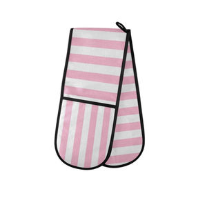 Produits les plus vendus de haute qualité Résistance personnalisée Impression à haute température Gant de four double en coton pour barbecue - Product Image 6