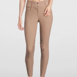 Pantalones ecuestres elegantes para mujer, secado rápido, ajuste femenino, personalizados a granel, venta al por mayor, pantalones para montar a caballo - Product Image 6