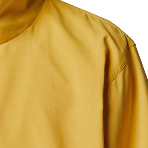 Custom Made Casual Styled Stand Collar <b>Track</b> <b>Jacket</b> Yellow Black Breathable Windproof Polyester Nylon Fabric Shell <b>Jacket</b> - Product Image 3