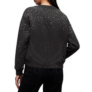 Sweatshirts avec strass Delight Fashion Casual Wearing Sweatshirts avec strass - Product Image 3