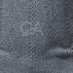 Pull en tricot doux Top Pull sans manches à la mode pour hommes Pull sans manches personnalisé pour hommes avec logo personnalisé - Product Image 6
