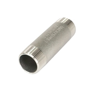 Pezón de tubo de precisión de acero inoxidable pulido PN16 304/316 de alta presión profesional accesorios de tubería tratados en superficie - Product Image 2