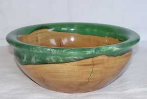 ชามไม้ผสมแป้งหรือมะม่วงทำจากเรซินแบบใหม่ชามผสมหรูหราใช้ในห้องครัวโรงแรมบ้านร้านอาหาร - Product Image 4