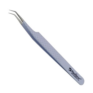 แหนบขนตาสแตนเลสพร้อมปลายแหลมสำหรับการต่อขนตา graft Beauty - Product Image 1