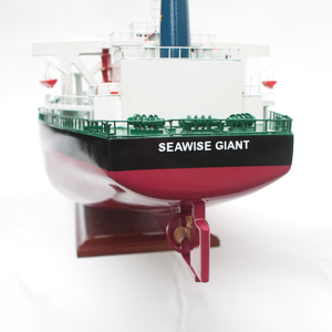 SEAWISE GIANT OIL <b>TANKER</b> SHIP MODEL-HANDICRAFT NAVAJO PAINTED WOODEN SHIP for HOME DECORATION & SOUVENIR GIFT - Product Image 6