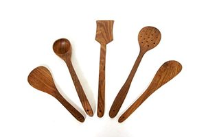 Ensemble de couverts en bois sur mesure en gros pour hôtel et restaurant, cuillère en bois, couverts pour la cuisine - Product Image 5