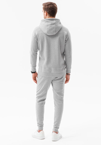 2025 High Quality Sweatsuit Custom Logo Fitness Sportswear Tracksuits Hooded Wholesale Cheap Hoodie <b>Pants</b> Tracksuit For Unisex - Product Image 2