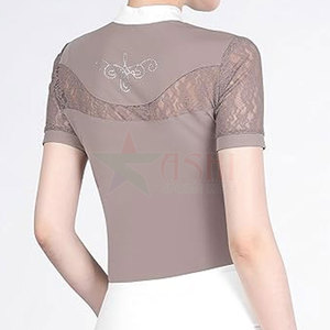 Camisa de Competición Profesional para Mujer, Ligera, de Secado Rápido, Impermeable, Cortavientos, de Spandex/Poliéster, Personalizable - Product Image 2