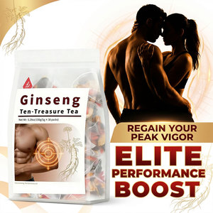 Integratore di tè alle dieci erbe cinesi con ginseng, stimolante energetico naturale contro la fatica, migliora la concentrazione e la chiarezza <span class=keywords><strong>mentale</strong></span>, per la <span class=keywords><strong>salute</strong></span> maschile. - Product Image 1