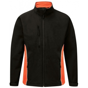 เสื้อแจ็คเก็ตผ้านิ่มของผู้ชายแบบปรับแต่งได้มีกระเป๋าติดซิปสไตล์ทำงานตัวยาวกันน้ำสำหรับฤดูหนาว - Product Image 5