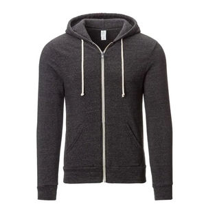 100% coton PULlover sweat à capuche pour hommes sur mesure polaire sportive avec impression numérique brodée col à capuche d'hiver - Product Image 3