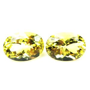 อัญมณีควอตซ์ทรงวงรี100% เลมอนธรรมชาติที่ดูดีและมีพื้นผิวที่สวยงาม - Product Image 4