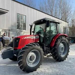 รถแทรกเตอร์ฟาร์มขนาดกะทัดรัด Massey Ferguson 1204 มือสอง พร้อมเครื่องยนต์ 100 แรงม้า ระบบขับเคลื่อน 4 ล้อ ชิ้นส่วนหลัก PLC คุณภาพสูง พร้อมเกียร์และลูกปืนคุณภาพ - Product Image 3