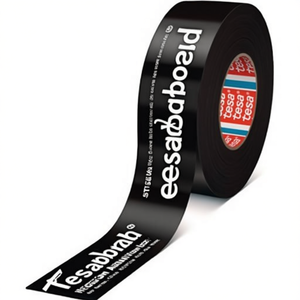 Tesaband Premium 4651 <b>Black</b> <b>Fabric</b> Tape 50m Long 50mm Wide <b>Roll</b> for TESA for Office Use - Product Image 3