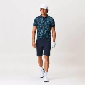 2024 Fábrica al por mayor de los hombres 100% de algodón de punto para Polos de moda de diseño informal personalizado PayPal verificado patrón sólido - Product Image 5