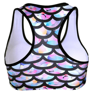 Sujetador Deportivo Halter Premium sin Costuras con Estampado por Transferencia Térmica para Mujer, para Yoga, Fitness, Gimnasio, Correr, de Secado Rápido, Transpirable, Antichoque, con Elasticidad en Cuatro Direcciones - Product Image 2