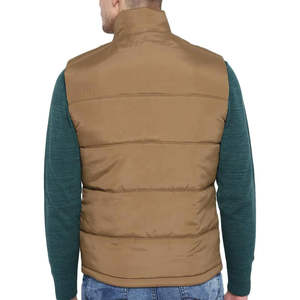 Chaleco Acolchado Transpirable Personalizado de Alta Calidad para Hombre, Ropa de Calle de Invierno, Color Personalizado, Logotipo Frontal, Ropa Casual, Precio al por Mayor - Product Image 4