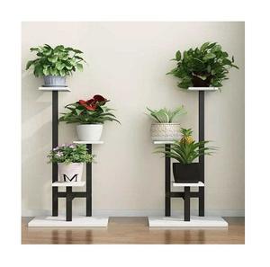 Support de jardinière en métal noir élégant pour support de jardinière en métal de bureau de jardin décoratif contemporain à bas prix - Product Image 1