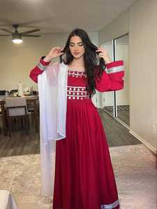 เราเป็นผู้ผลิตและผู้จัดจำหน่ายชุดเดรสผู้หญิง Afghani kuchi ทุกประเภทชุดสั่งตัดขนาดใหญ่พิเศษ OEM ODM - Product Image 4