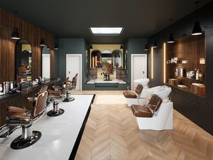 Cama de Champú de Diseño Moderno y Duradero para Salón, Lavabo de Cerámica, Marco de Madera, Equipo de Peluquería Portátil Ecológico para Gimnasio, Hotel y Uso en Restaurantes - Product Image 2