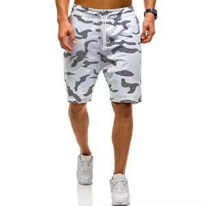 Vente en gros de shorts d'été décontractés 100% coton séchage rapide respirant taille élastique cordon de serrage vintage pour la course à pied entraînement quotidien - Product Image 6