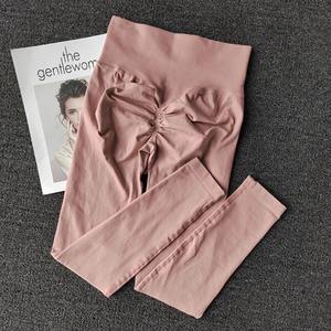 2025 Plain Scrunch Butt Gym <b>Legging</b> Spandex Nylon Breathable Yoga <b>Leggings</b> <b>Top</b> Quality Casual <b>Leggings</b> for Women - Product Image 5